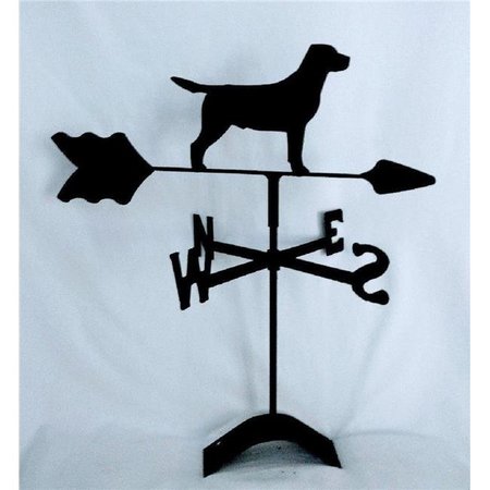 THE LAZY SCROLL The Lazy Scroll labroof Labrador Retriever Roof Mount Weathervane labroof